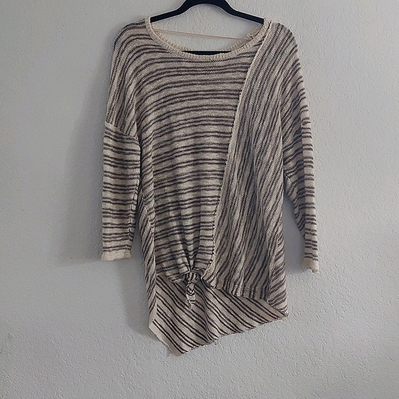 Democracy Striped Sweater Size L - Picture 1 of 7